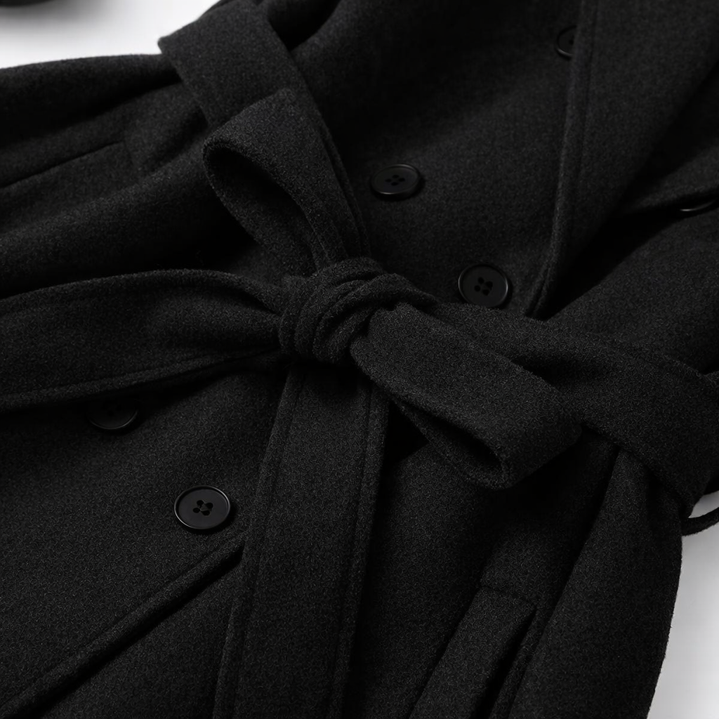 Chloe || Abrigo Largo de Lana