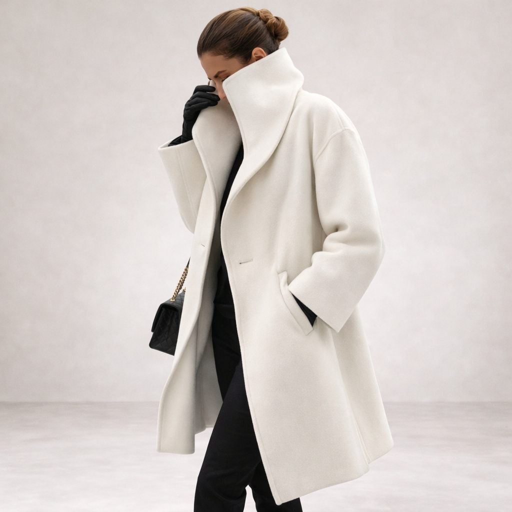 Montserrat || Abrigo de Lana Minimalista