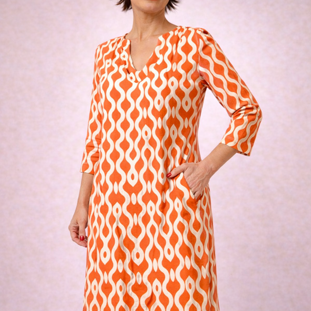 Elvira || Vestido Moderno con Bolsillos