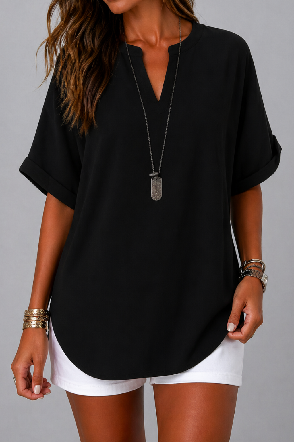 AITANA || BLUSA BASIC V FIT